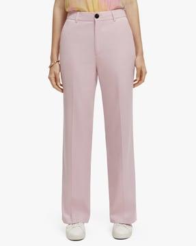 edie high-rise wide-leg trousers