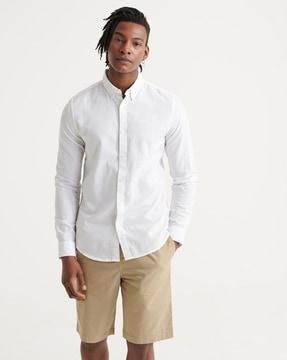 edit button-down shirt