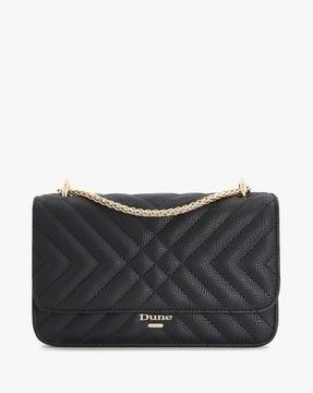 edorchie-quilted chain handle shoulder bag