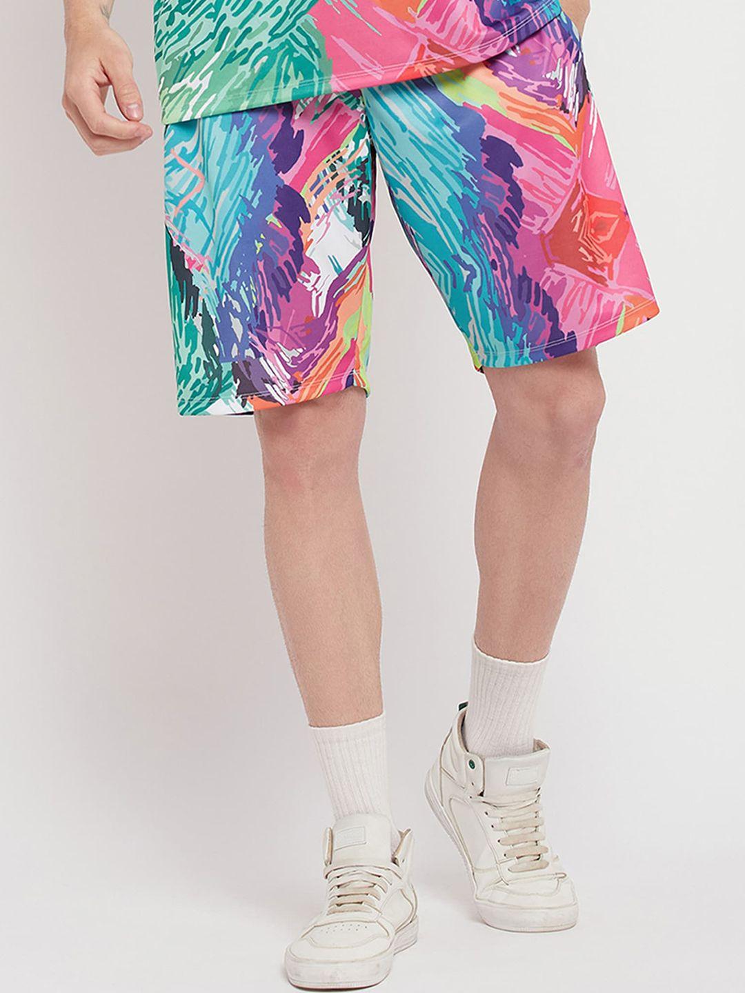 edrio-men-abstract-printed-cotton-shorts