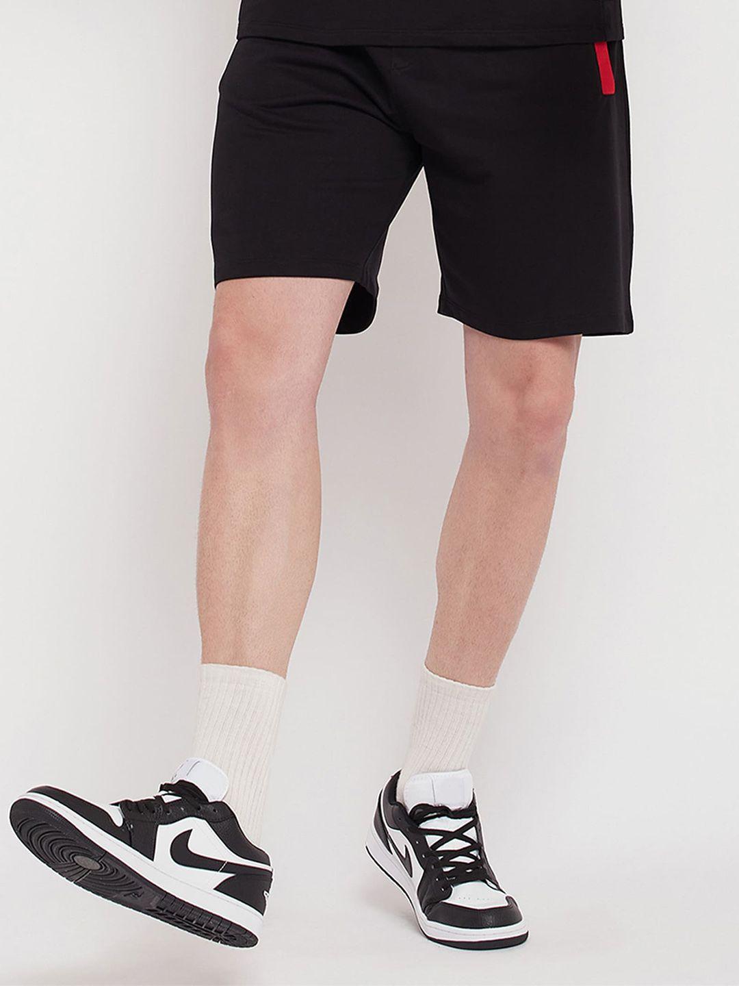 edrio mid-rise cotton shorts