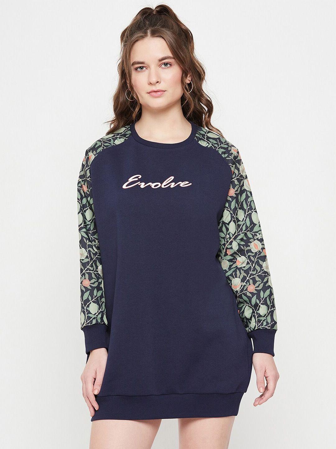 edrio floral printed t-shirt mini dress