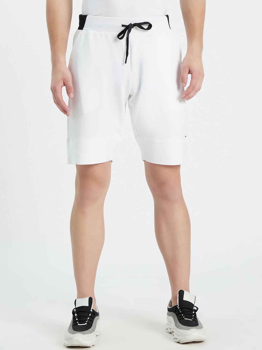 edrio men white shorts