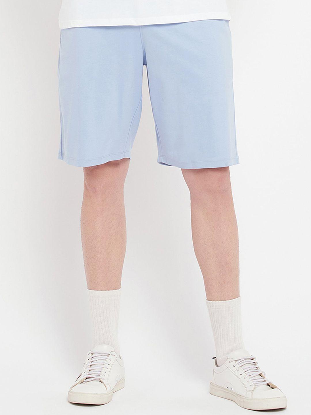 edrio mid-rise cotton shorts