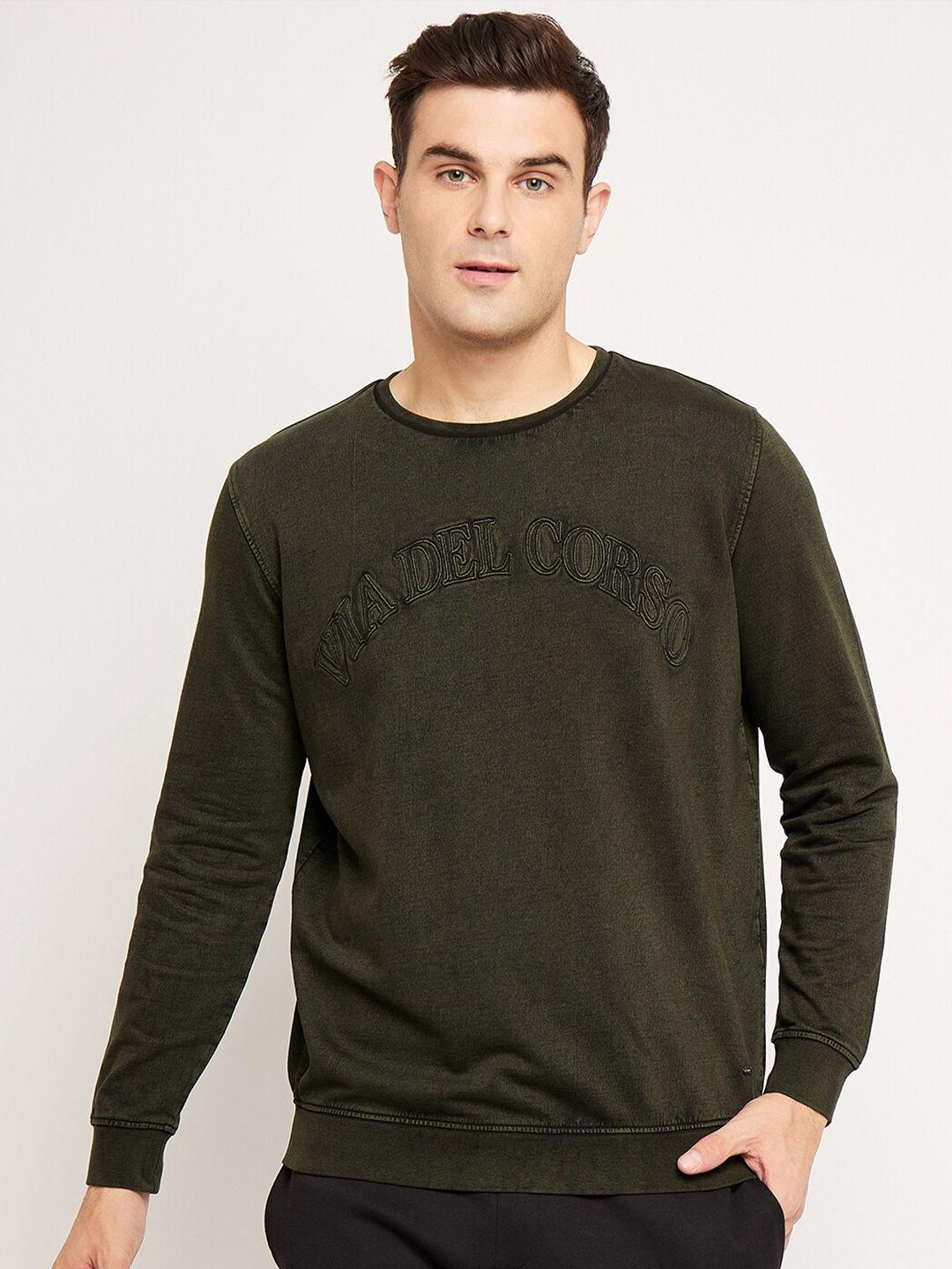 edrio round neck cotton sweatshirt