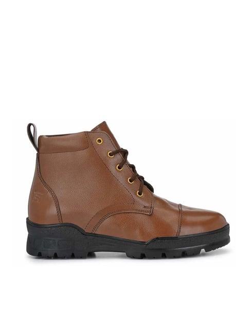 eego italy men's brown casual boots