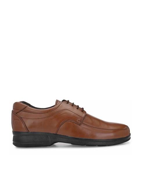eego italy men's brown derby shoes