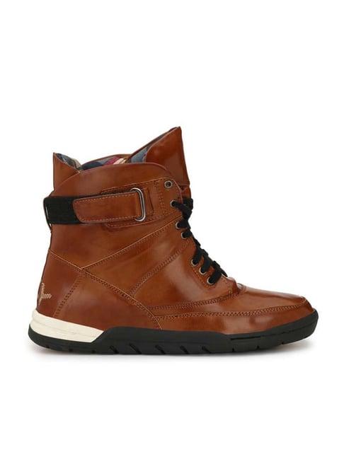 eego italy men's tan casual boots