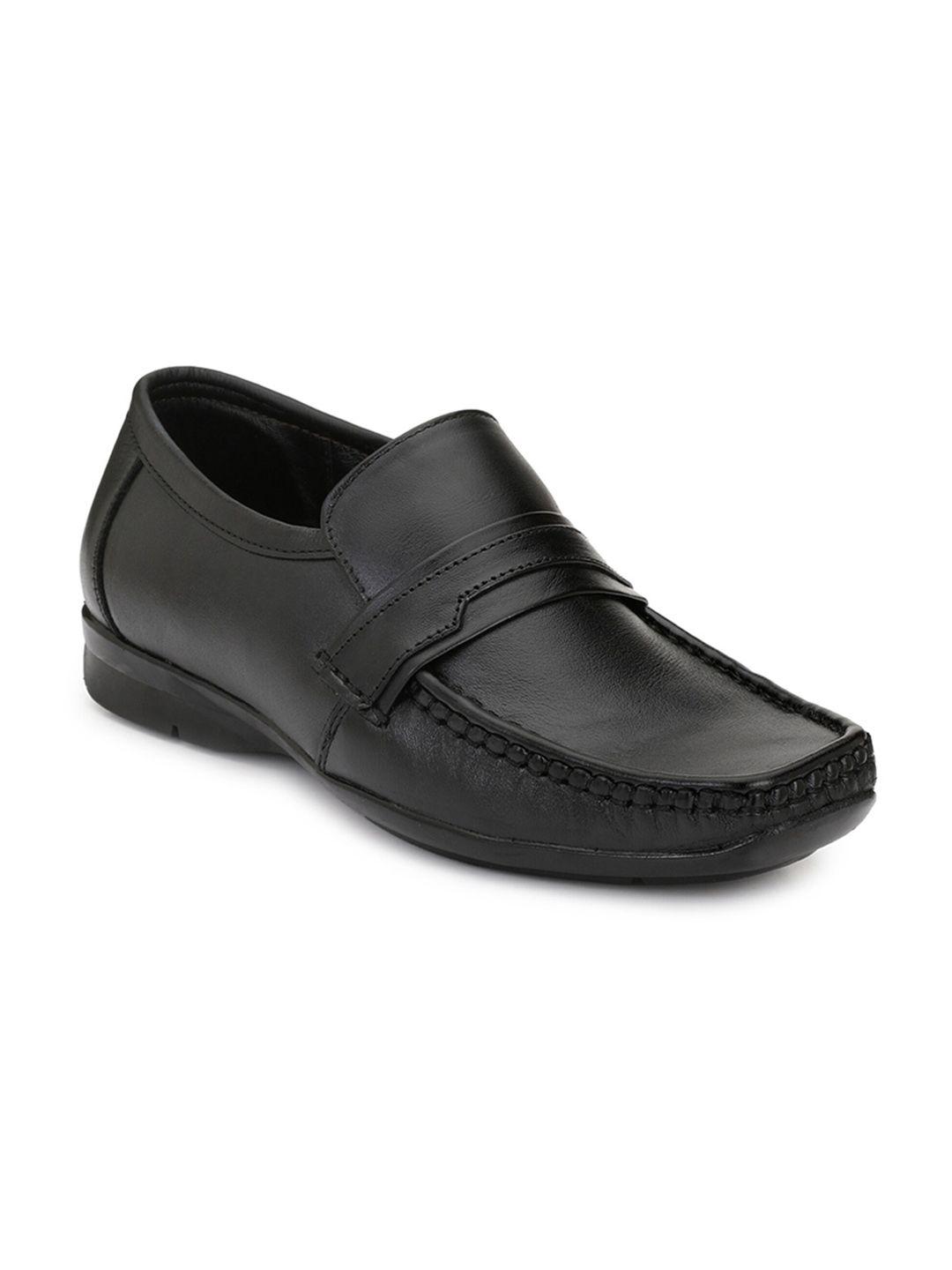 eego italy men genuine leather formal loafer shoes