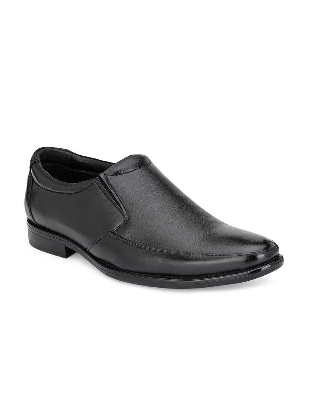 eego italy men genuine leather formal slip on shoes