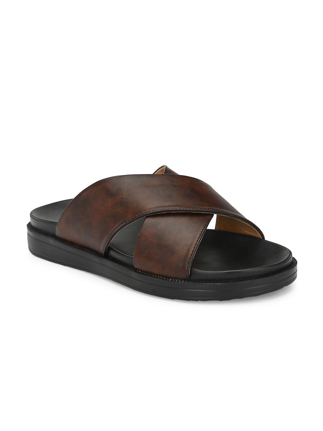 eego italy men padded comfort sandals