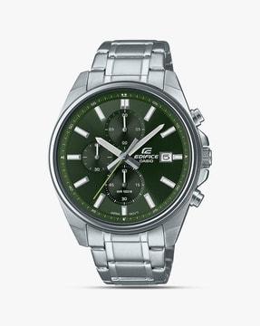 efv-610d-3cvudf stainless steel chronograph watch