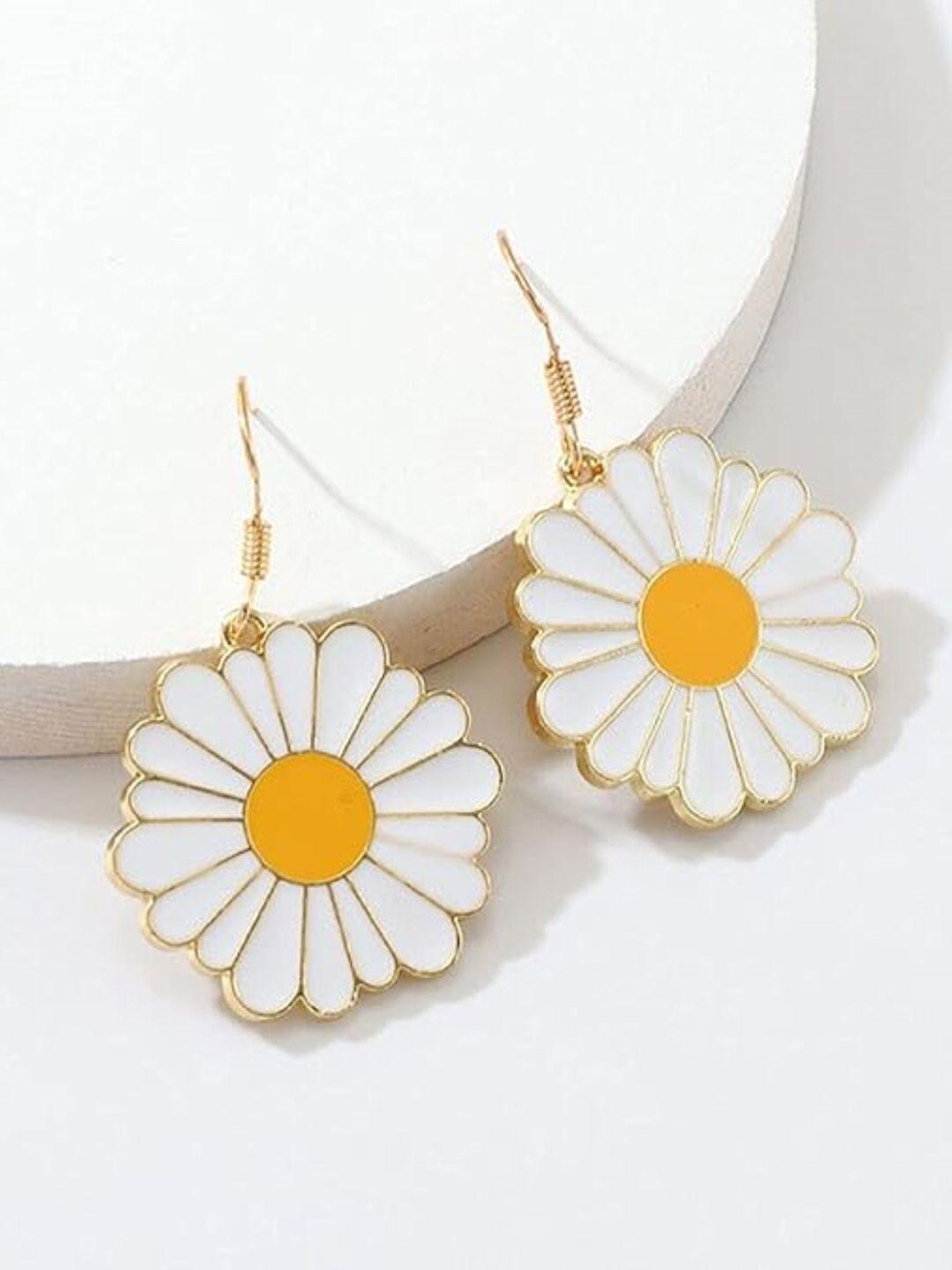 el regalo floral drop earrings