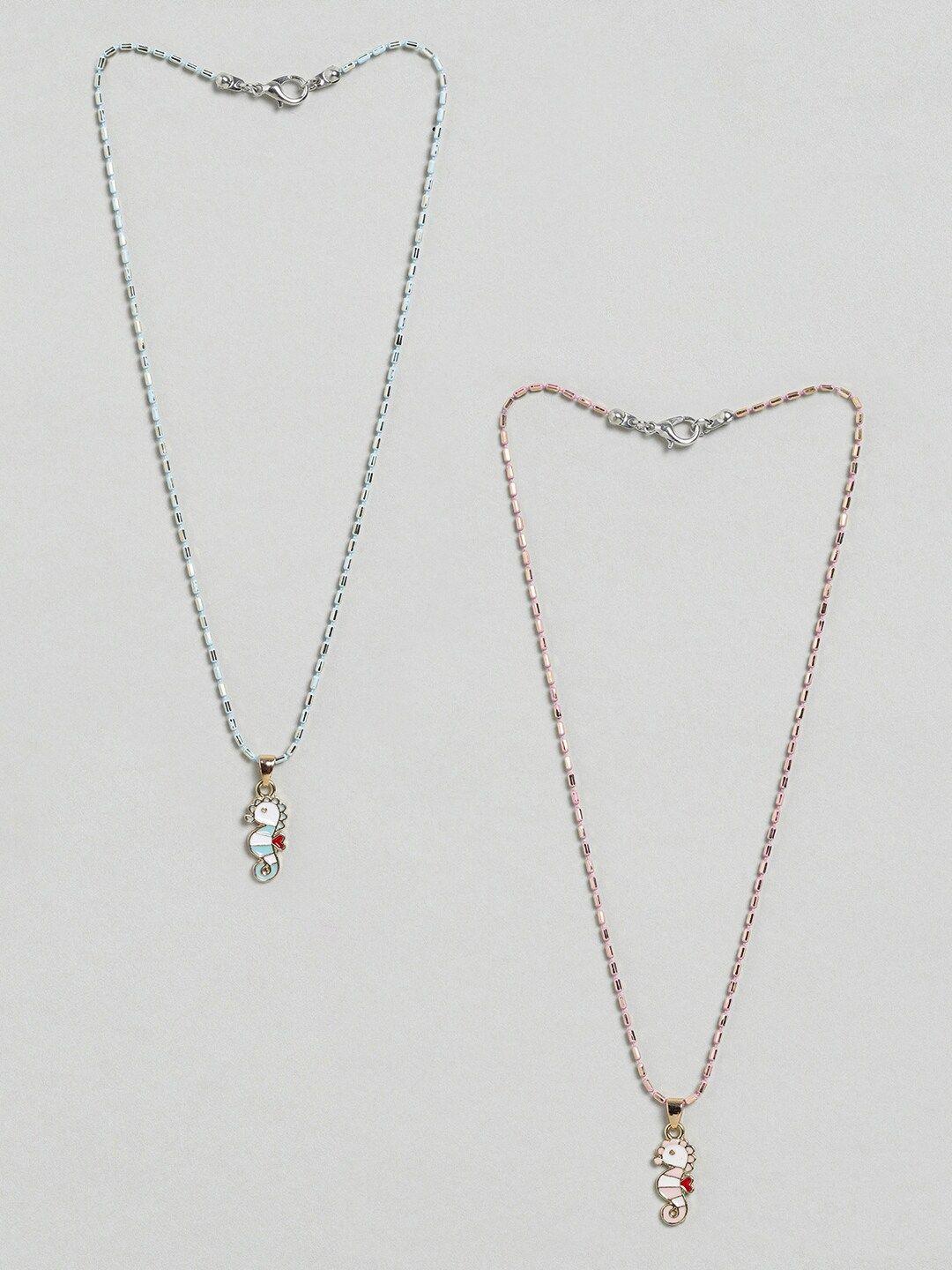 el regalo girls set of 2 necklace