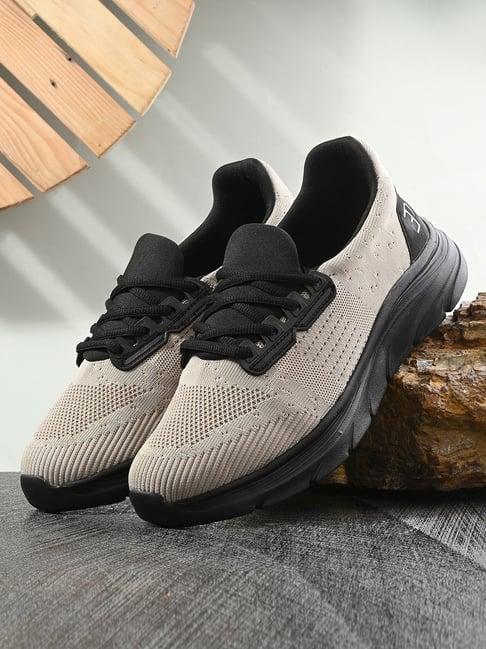 el paso men's beige running shoes