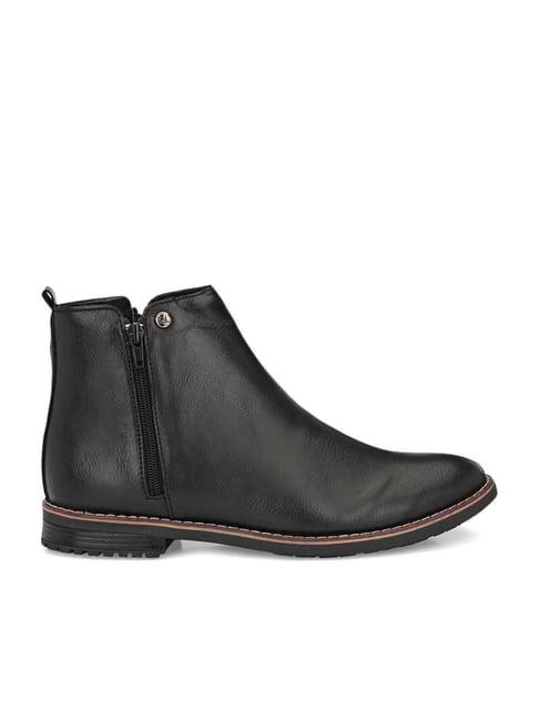 el paso men's black casual boots
