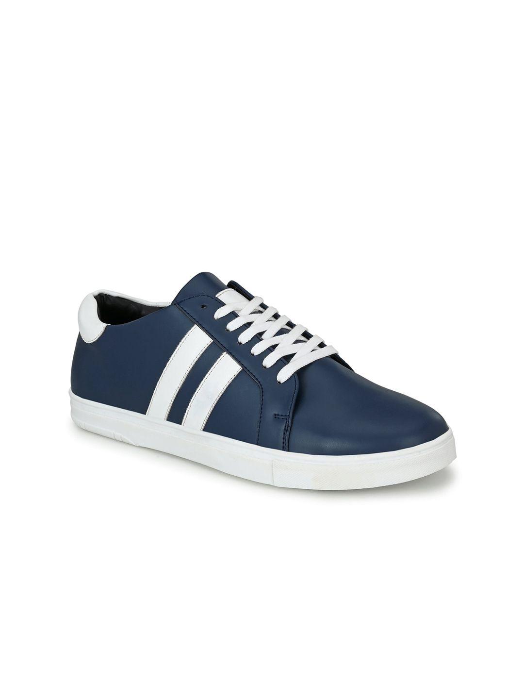 el paso men blue colourblocked sneakers