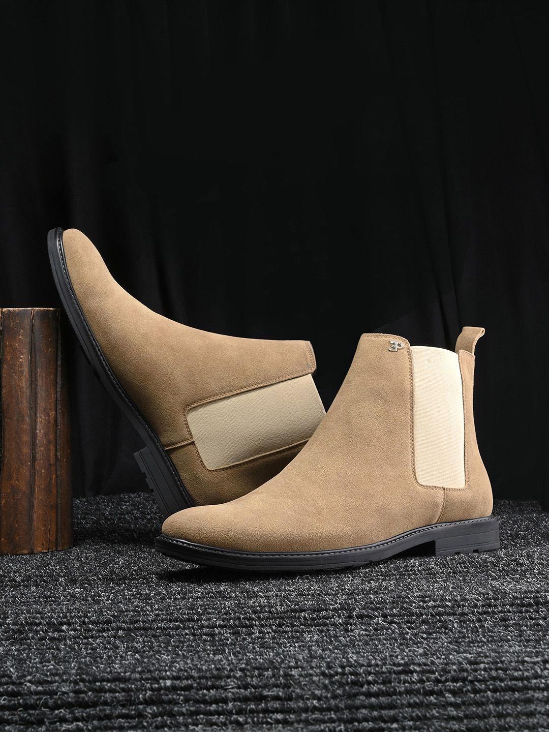 el paso men mid top chelsea boots