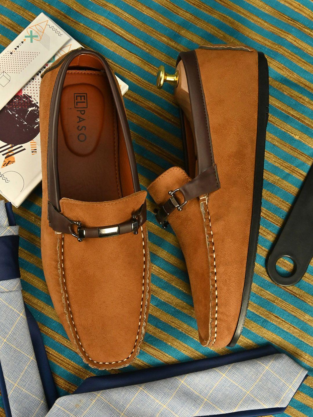 el paso men tan loafers