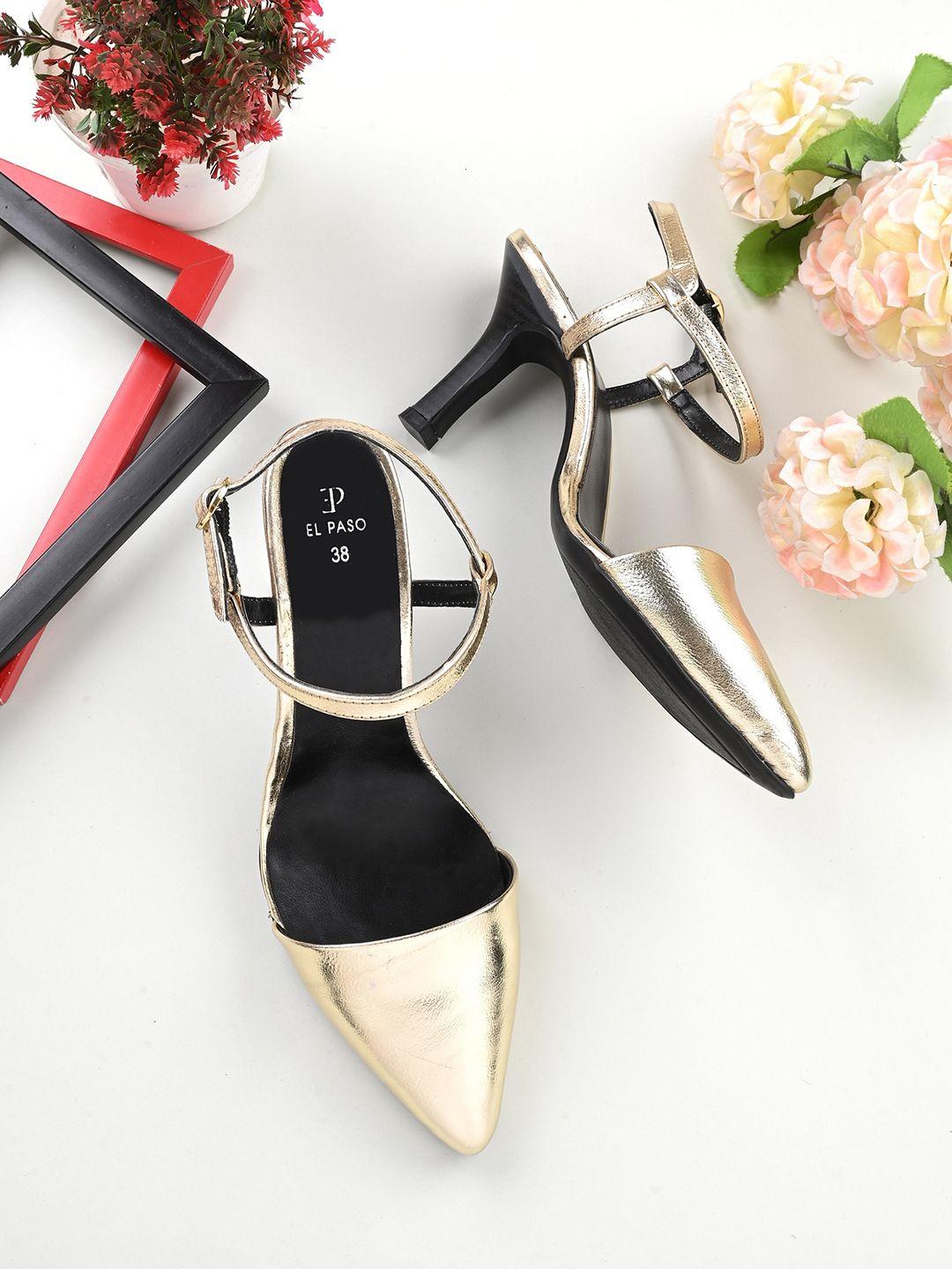 el paso pointed toe slim heels