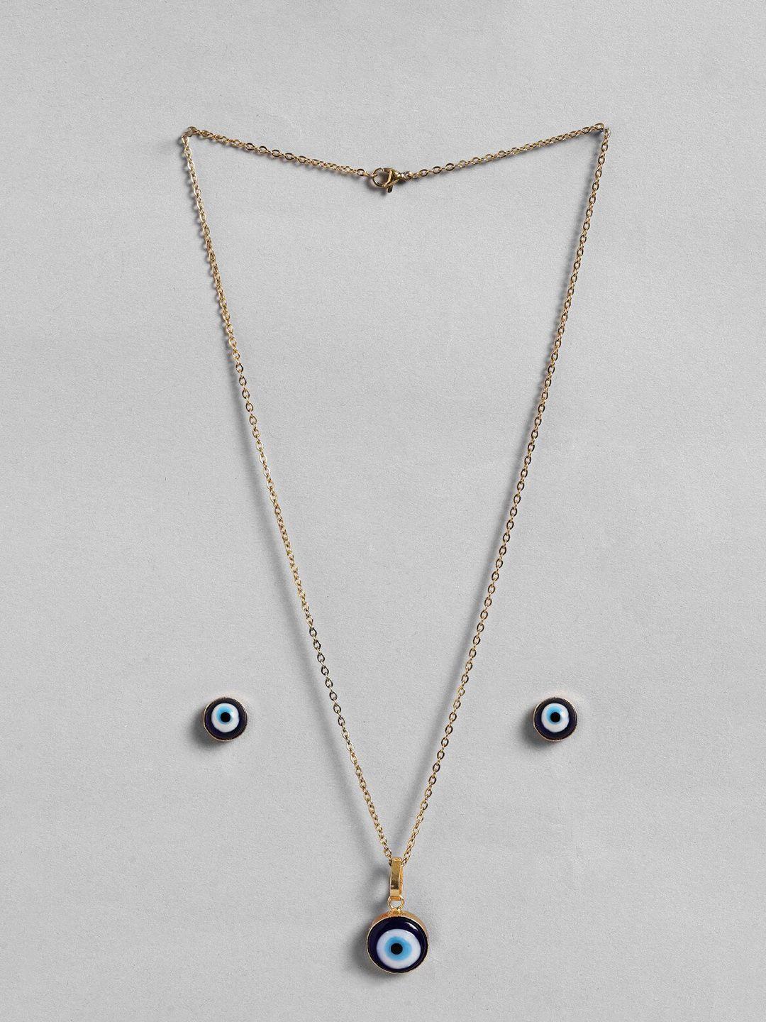 el regalo girls evil eye charm jewellery set
