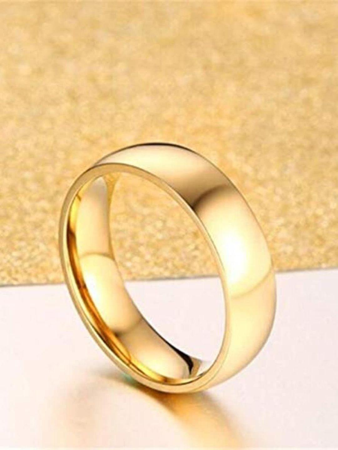 el regalo high polished stainless steel finger ring
