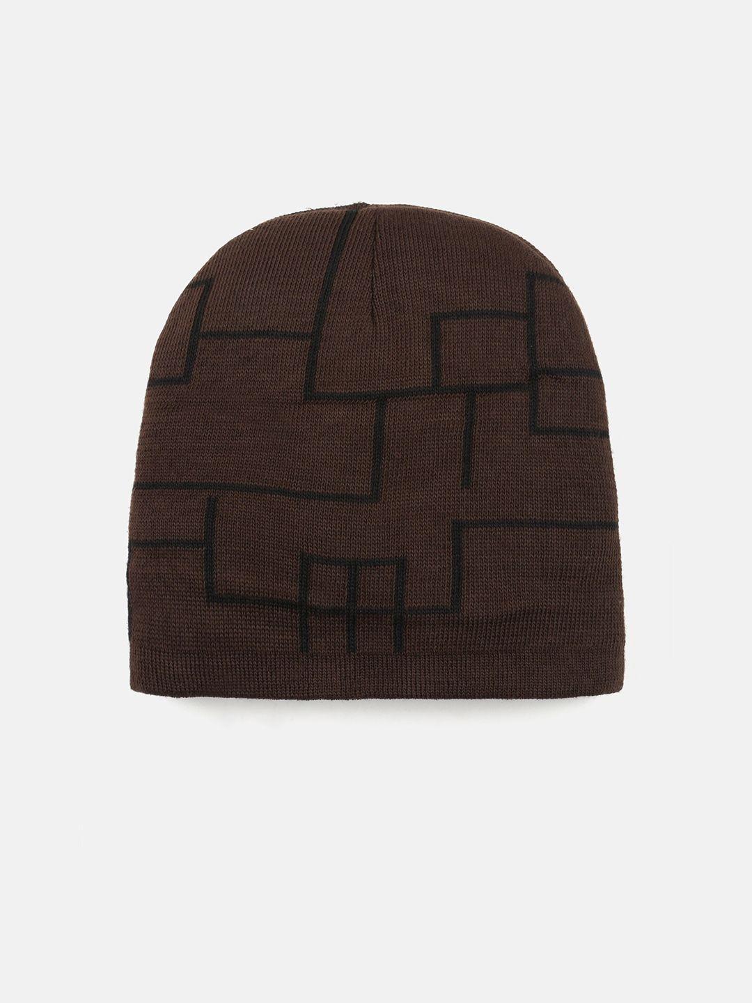 el regalo printed woolen beanie