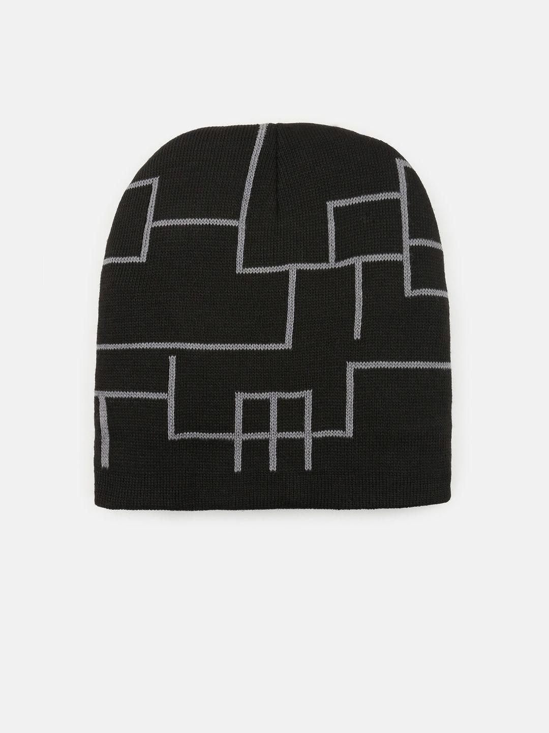 el regalo printed woolen beanie