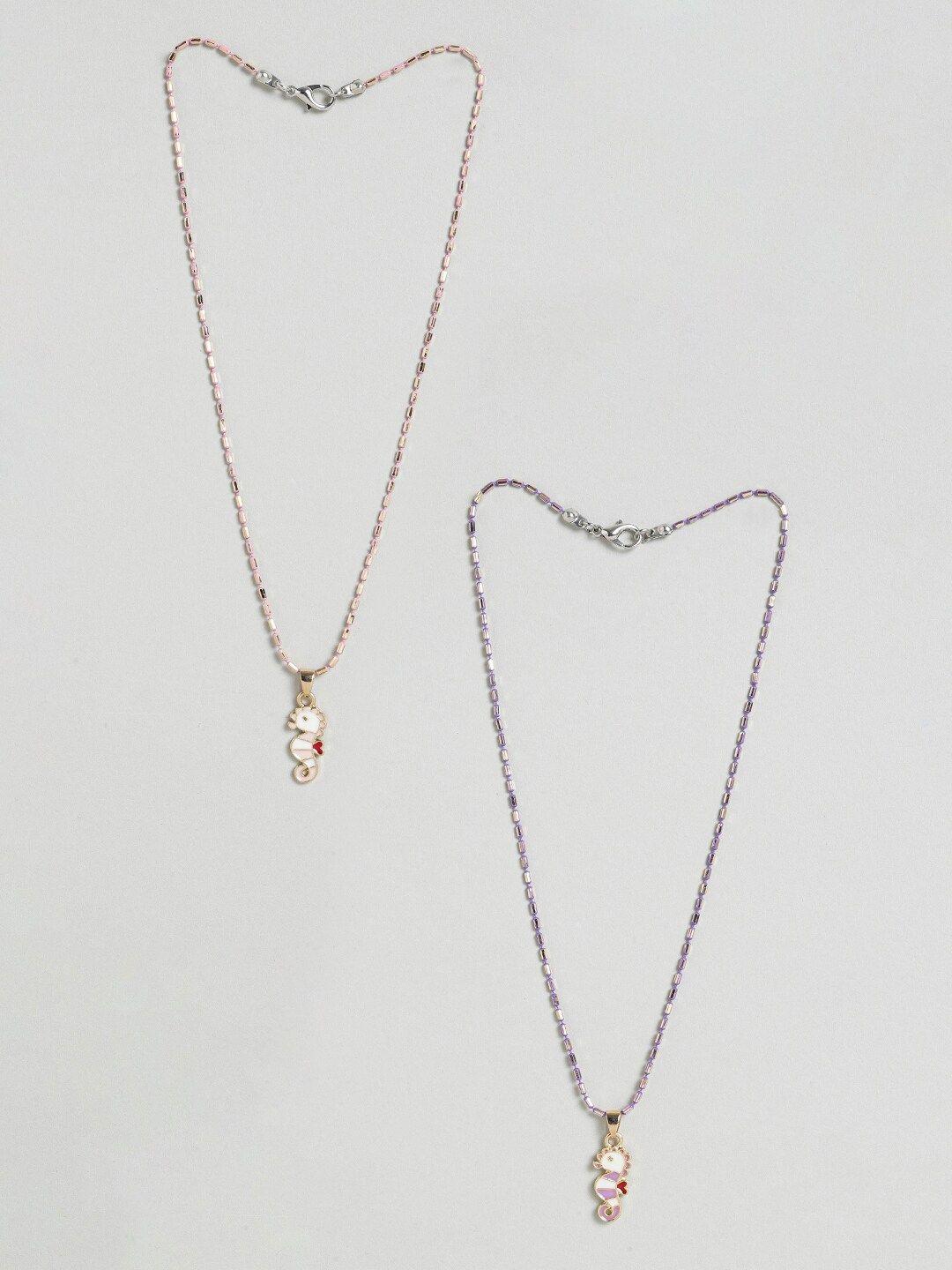 el regalo set of 2 necklace