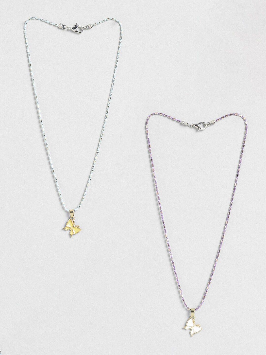 el regalo set of 2 necklace