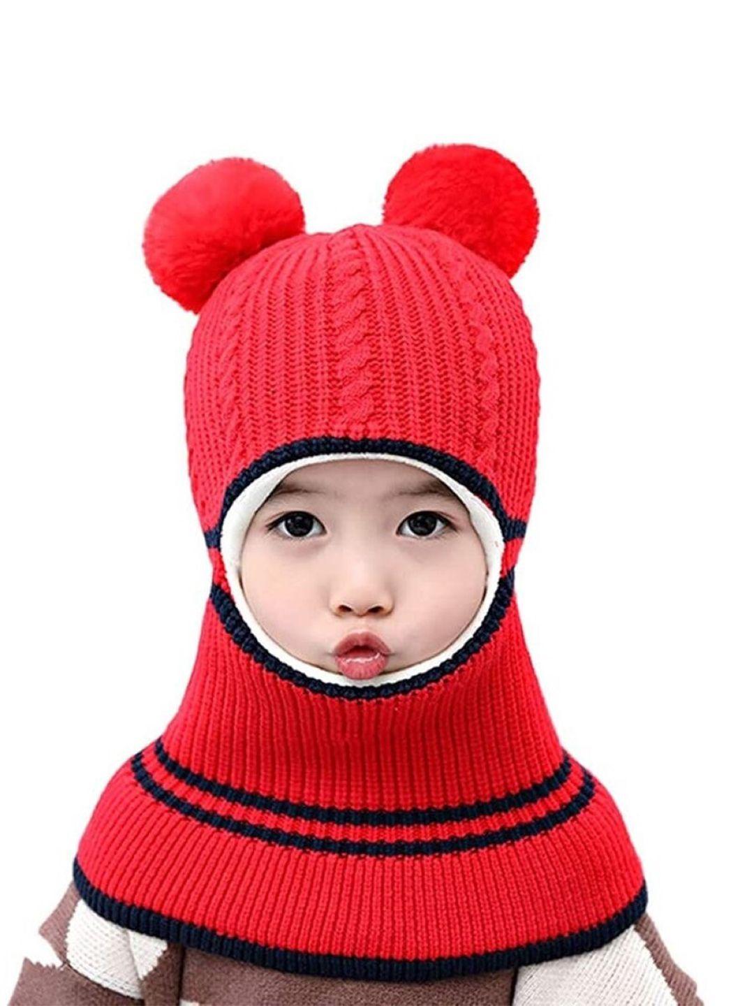 el regalo unisex kids red woollen core