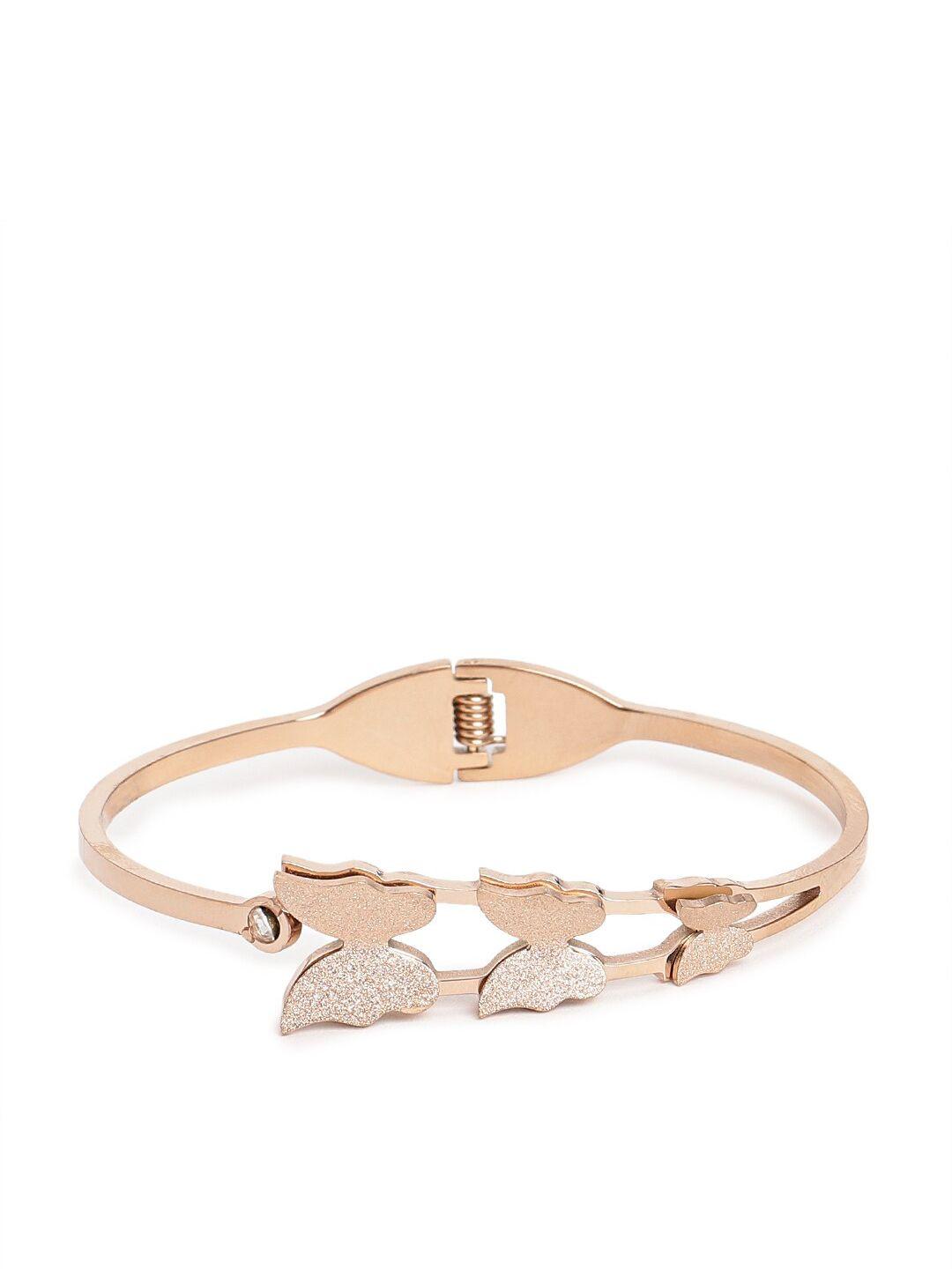 el regalo women gold-plated bangle-style bracelet