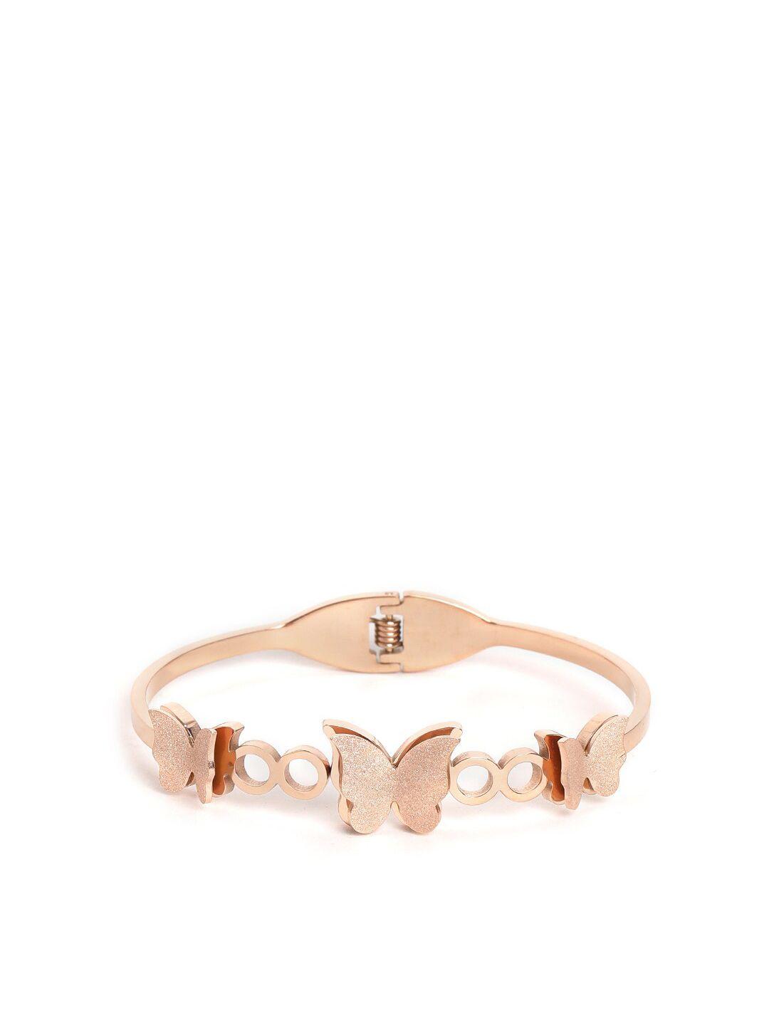 el regalo women gold-plated bangle-style bracelet