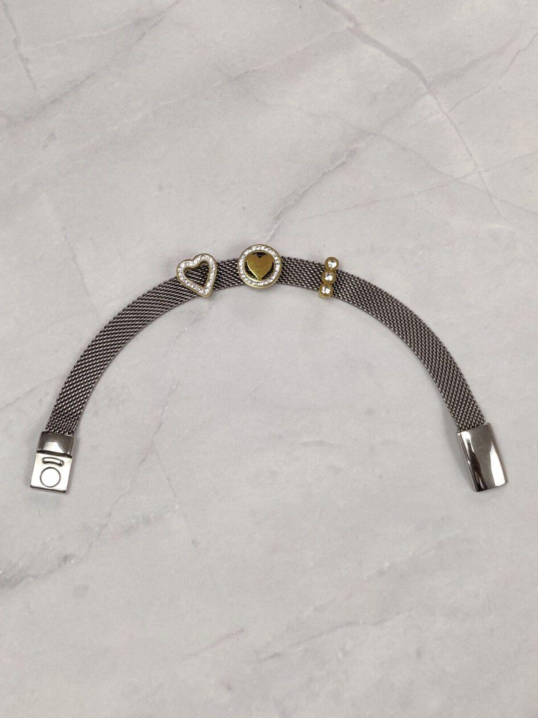 el regalo women stainless steel link bracelet