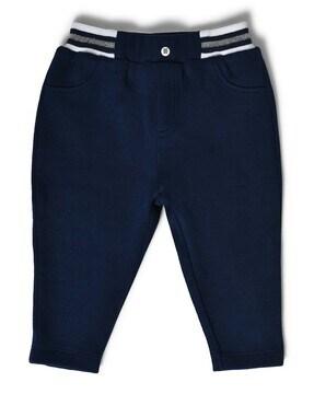 elasticated fitted track pants