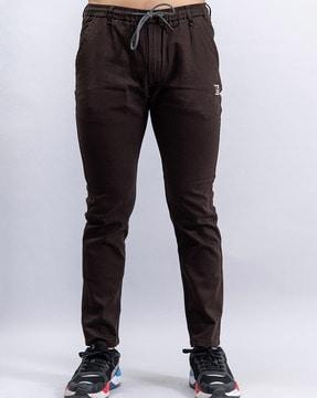 elasticated waist joggers with insert pockets