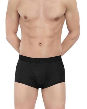 elasticated waist briefs with contoured pouch