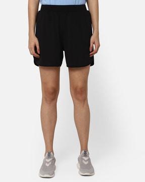 elasticated waist city shorts