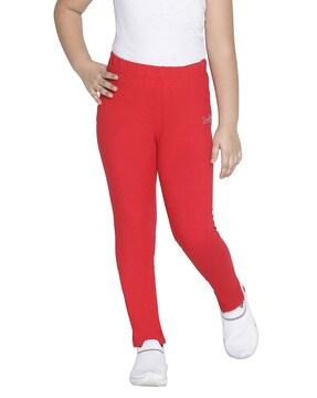 elasticated waist leggings