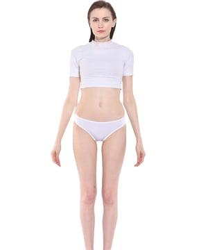 elasticated waist seamless panties