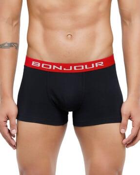 elasticated waist trunks