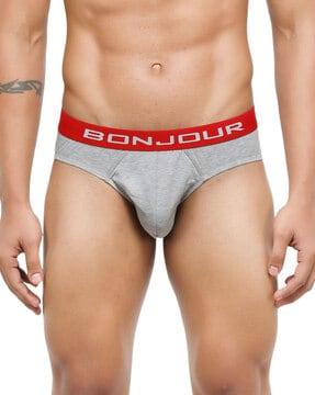 elasticated waistband brief