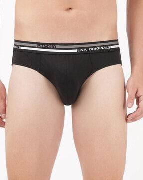 elasticated waistband briefs