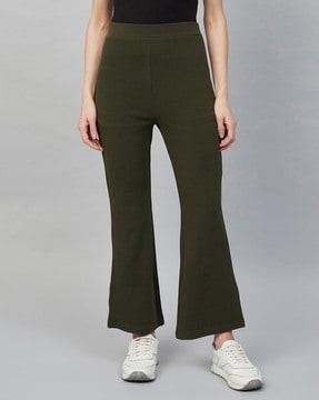 elasticated waistband relaxed fit palazzos