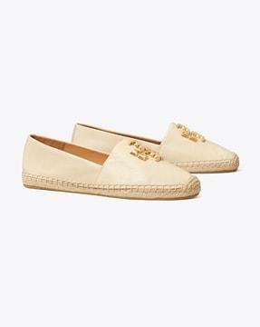 eleanor espadrille with metal accent