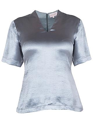 electric grey dart top