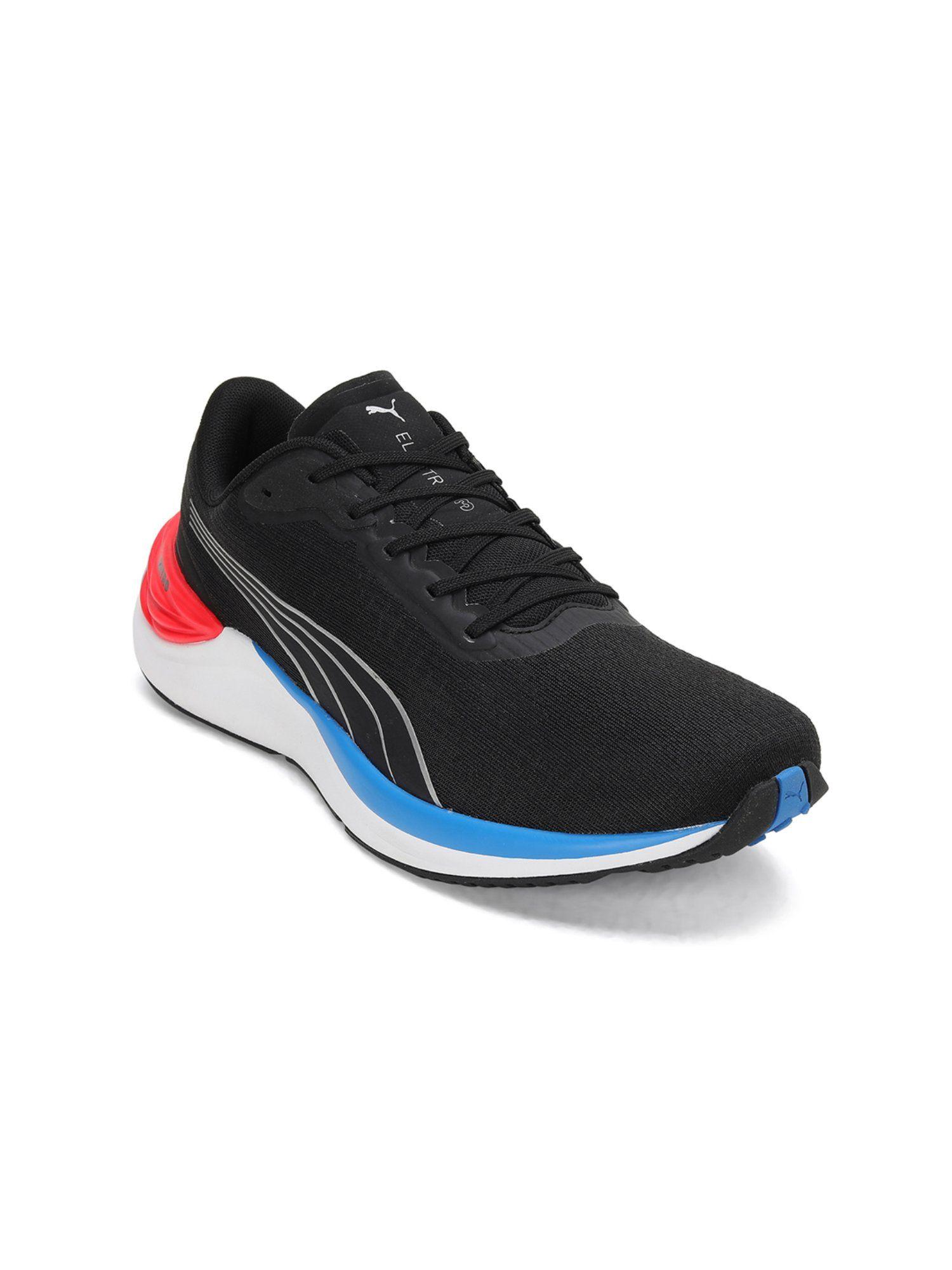 electrify nitro 3 men black running shoes