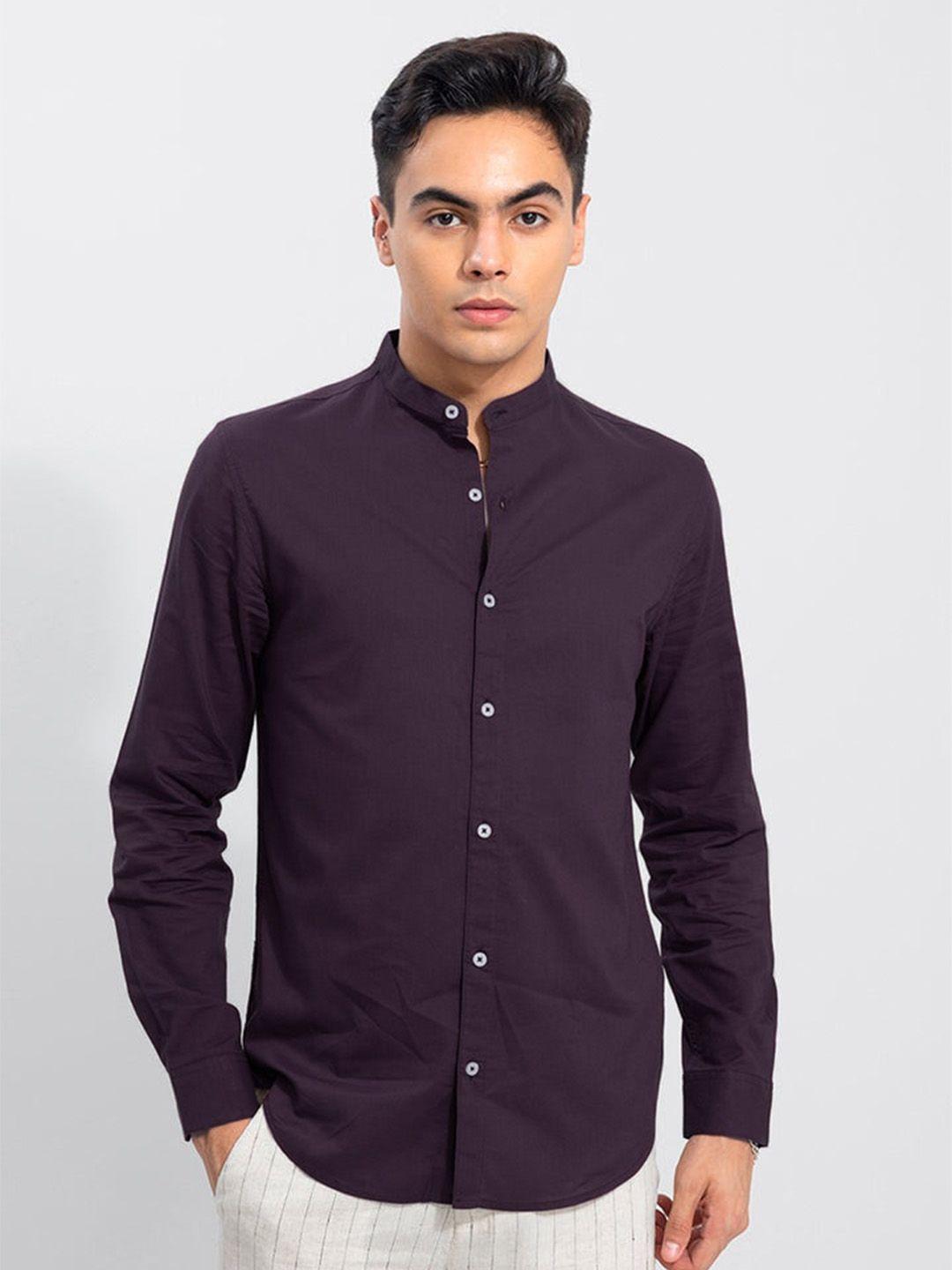 elepants slim fit cotton casual shirt