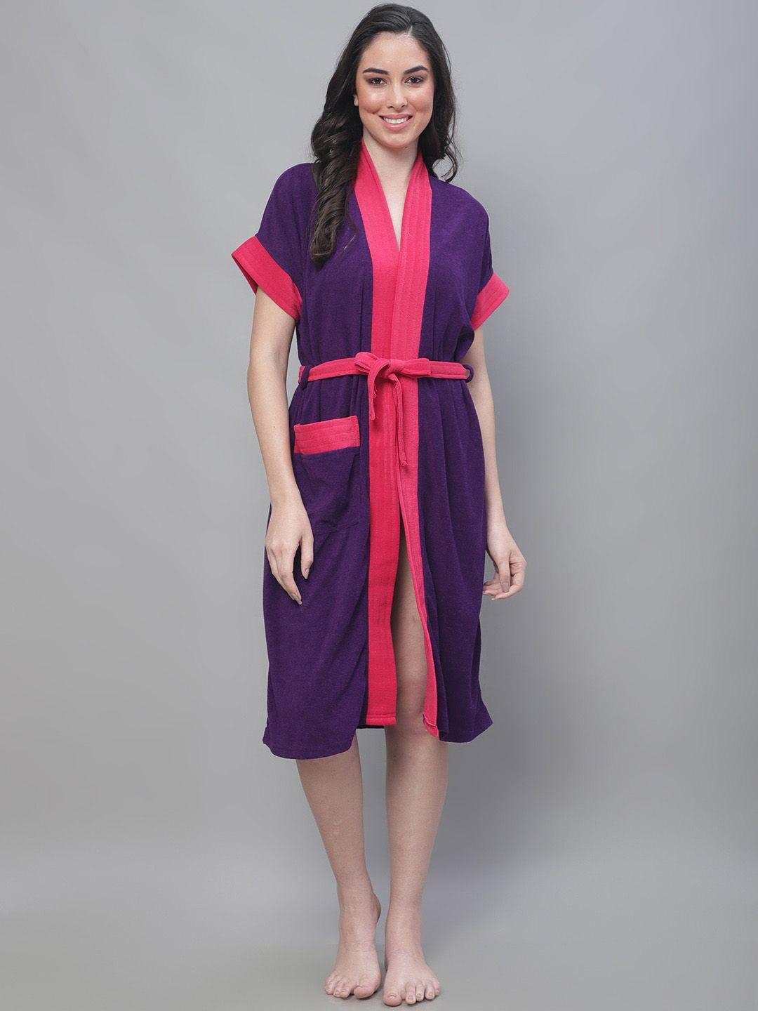 elevanto shawl collar bath robe