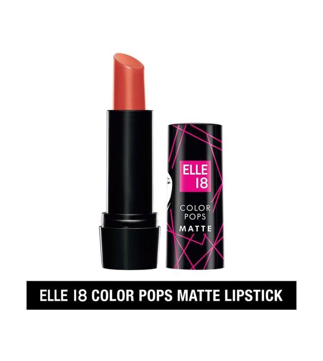 elle 18 color pops matte lipstick b1 tan nude - 4.3 gm